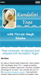 Mobile Screenshot of kundaliniyoga.net